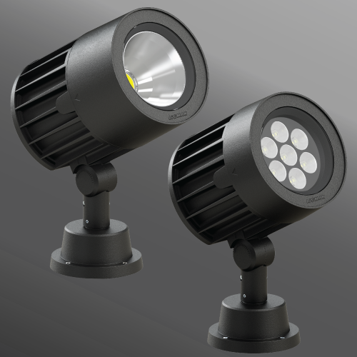 Click to view Ligman Lighting's  Odessa Floodlight: Pedestal Mount (model UOD-500XX).